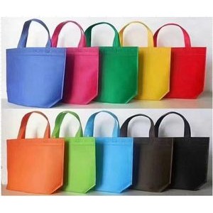 Non-Woven Shopping Bag Grocery(16in W x 12in H x 4.5in D)