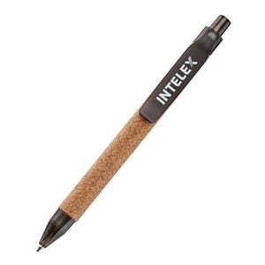 Helios Cork Barrel Pen - Black