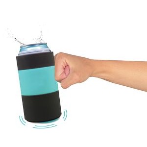 Toadfish Non-Tipping 12oz Standard Can Cooler with free slim can adapter