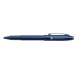 Sheaffer® 100 Satin Blue Rollerball Pen With PVD Blue Trims