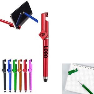 Stylus Pen With Phone Stand And Black Refill