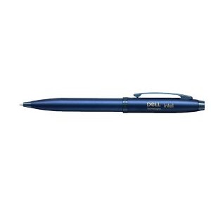 Sheaffer® 100 Satin Blue Ballpoint Pen With PVD Blue Trims