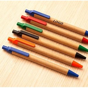 Recyclable Kraft Paper Tube Pen
