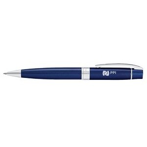 Sheaffer® 300 Glossy Blue Ballpoint Pen With Chrome Plated Trims