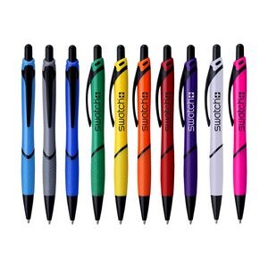 Sance Pen with Colored Rubber Grip