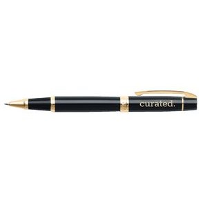 Sheaffer® 300 Glossy Black Barrel Rollerball Pen With Gold Tone Trims