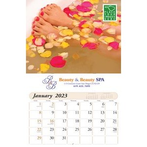 Custom Saddle Stitched Wall Calendar (Digital)