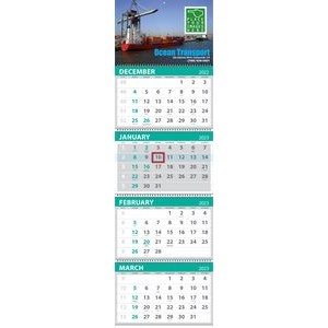 Custom 4-Month Commercial Wall Calendar (Digital)