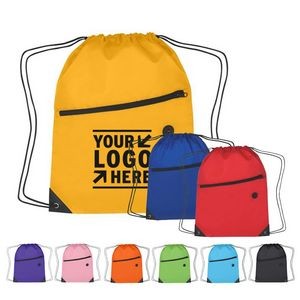 Polyester Multi Color Hit Sports Pack With Front Zip Pocket
