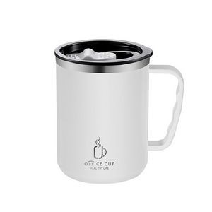 17 Oz. Stainless Steel Coffee Mug With Handle