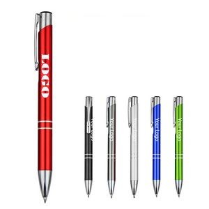 Custom Metal Press Style Ballpoint Pen