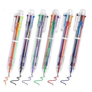 Multicolor Retractable Ballpoint Pens