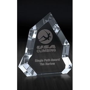 Large Matterhorn Optical Crystal Award