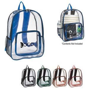 Large Pvc Clear Backpack
