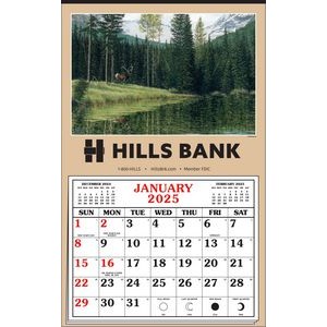 Larry Anderson Wildlife "The Watering Hole" Full Apron Hanger Calendar
