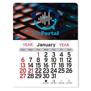 Rectangle Peel-N-Stick® Calendar