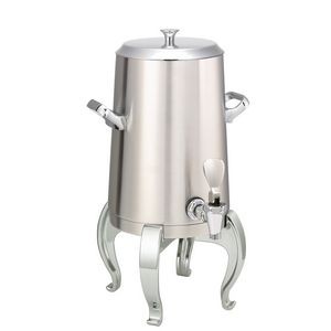 Regal Flame Free™ 1.5 Gallon Thermo-Urn™ w/Flat Lid (Brushed Stainless Steel)