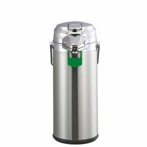 2.2 Liter Signa-Air Stainless Steel Vacuum Lined Airpot w/Chrome Lid
