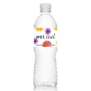 16.9 Oz. Water Bottle w/Flat Cap