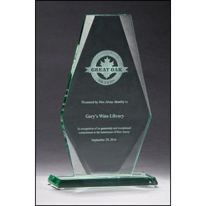 Premium Series Jade Glass Award (5
