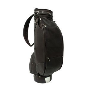 9'' Deluxe Leather Golf Bag