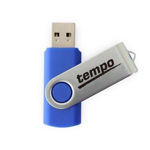 Northlake Swivel USB Flash Drive - Simports-256MB