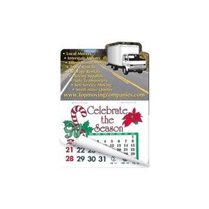 Truck Shape Calendar Pad Magnets W/Tear Away Calendar