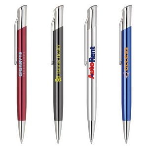 High Gloss Aluminum Click Action Ballpoint Pen